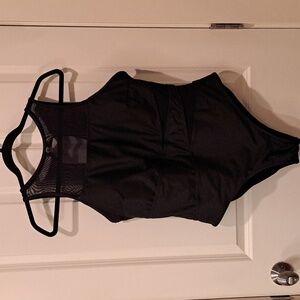 New Black One Piece Swim Suit